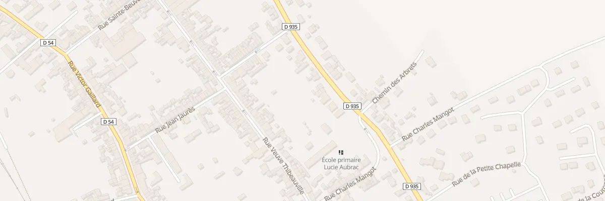 Plan du 59 Rue du Cardinal Mercier à Moreuil
