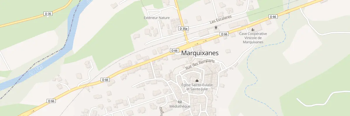 Plan du 9001 Rue des Cardeurs à Marquixanes