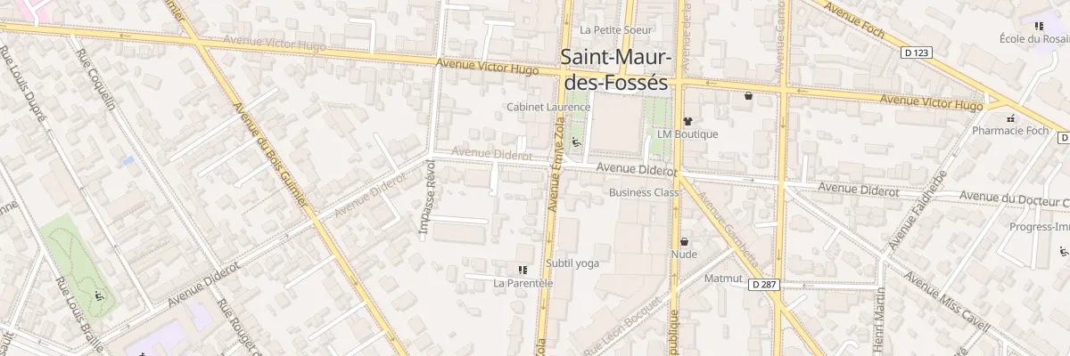 Plan du 56 Av Diderot à Saint-Maur-des-Fossés