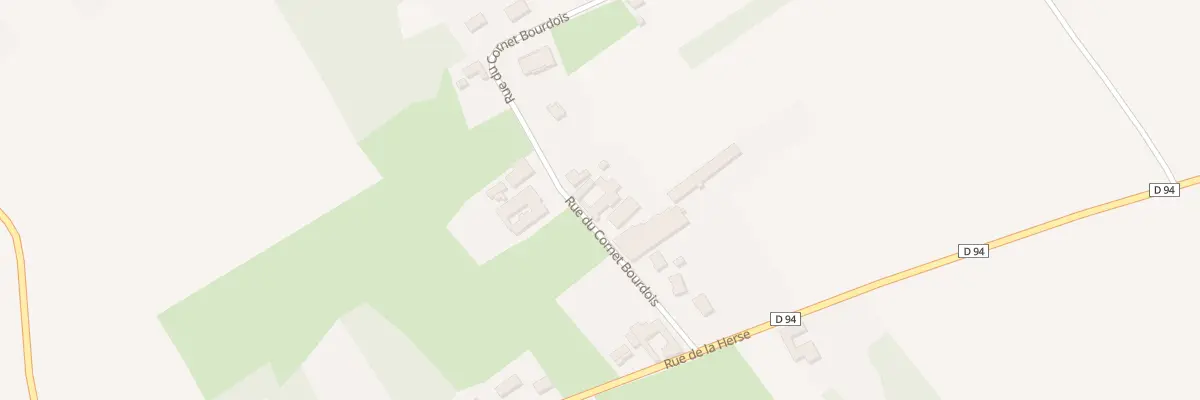 Plan du 15 Rue du Cornet Bourdois à Lillers