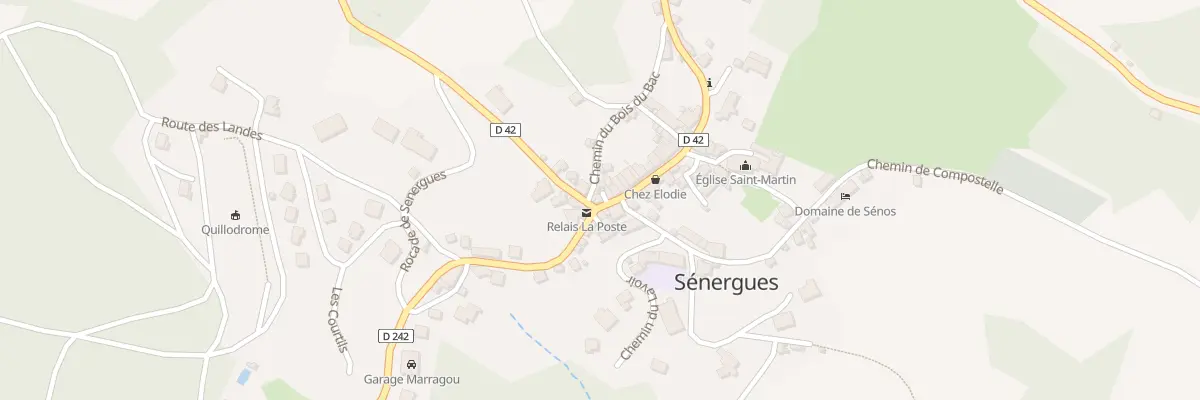 Plan du 5028 Senergues à Sénergues