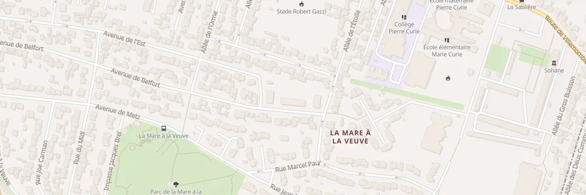 Plan du 73 Av de l’Est à Bondy
