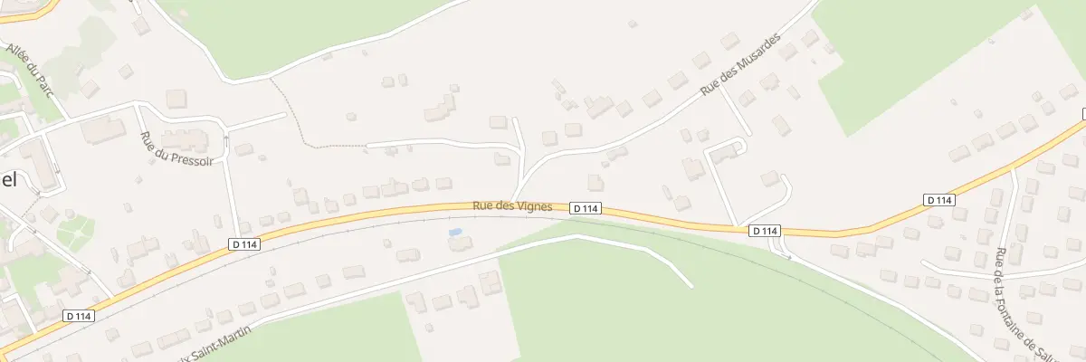 Plan du 43B Rue des Vignes à Huriel