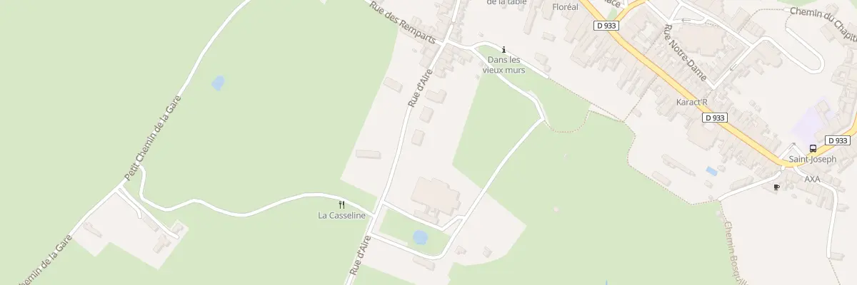 Plan du 29 Rue d’Aire à Cassel