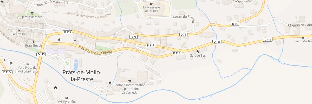 Plan du 7 Av du Haut Vallespir à Prats-de-Mollo-la-Preste