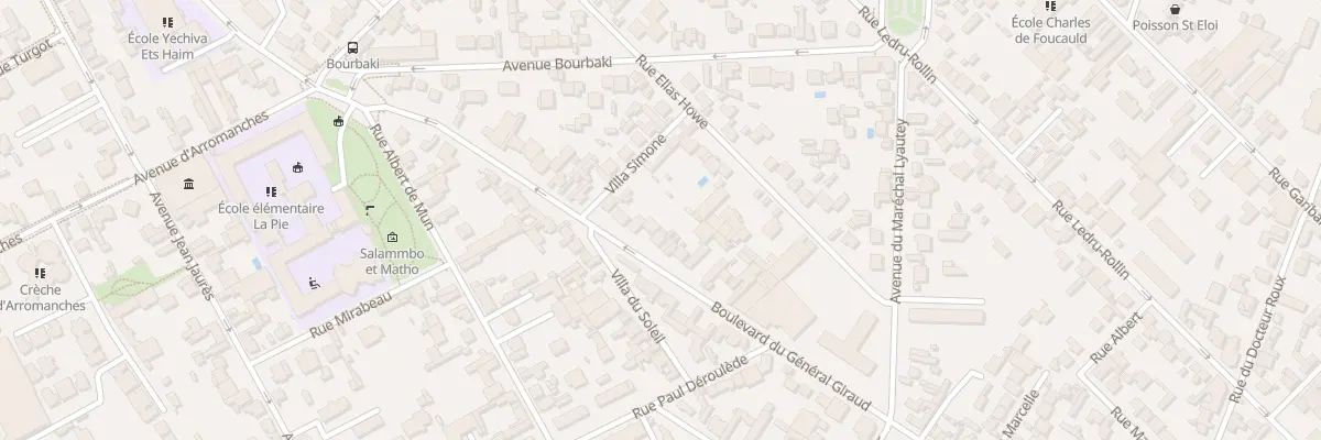 Plan du 109Q Bd du Général Giraud à Saint-Maur-des-Fossés