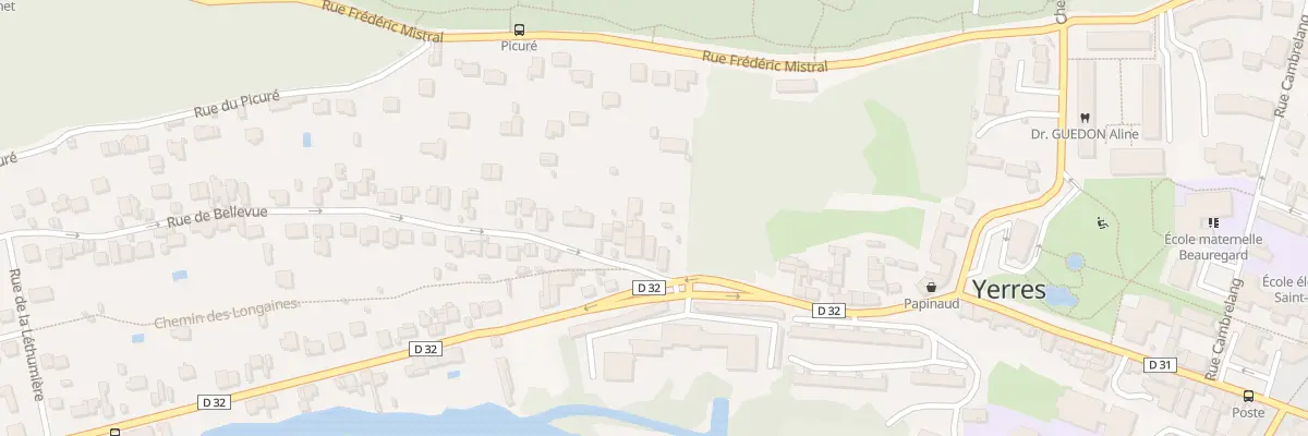 Plan du 8 Rue de Bellevue à Yerres