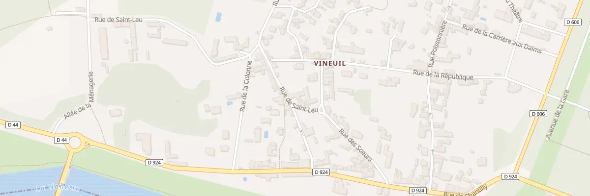 Plan du 4 Rue de St Leu à Vineuil-Saint-Firmin