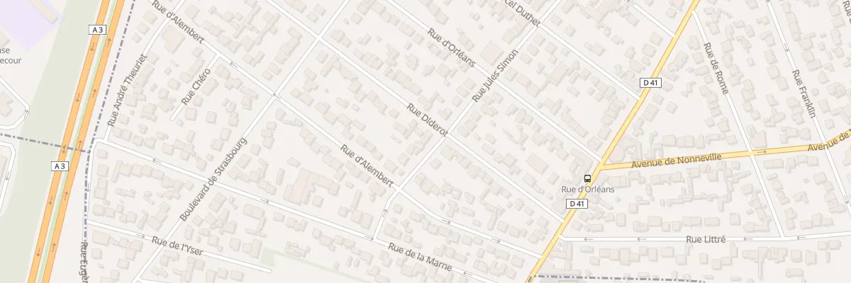 Plan du 36 Rue Jules Simon à Aulnay-sous-Bois