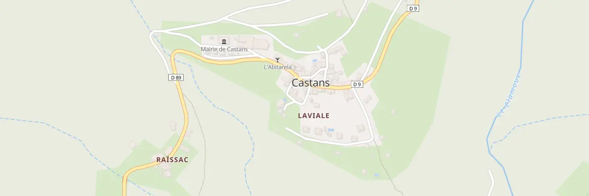 Plan du 4 Cami Del Verdier à Castans