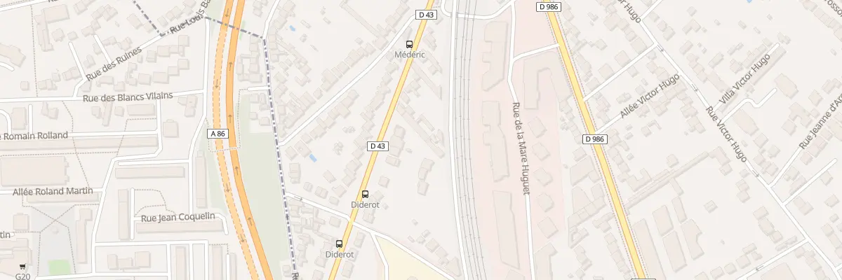 Plan du 51 Av de la République à Rosny-sous-Bois