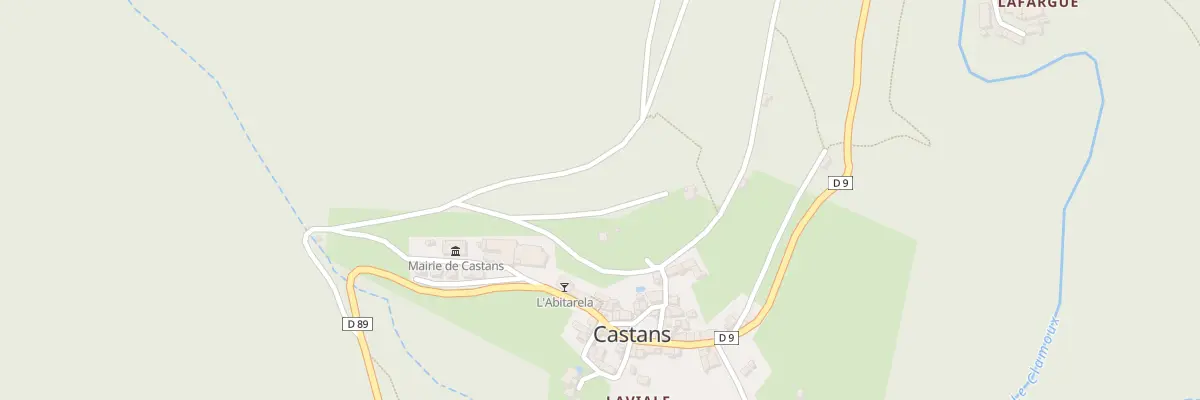 Plan du 36 Cayac Est à Castans