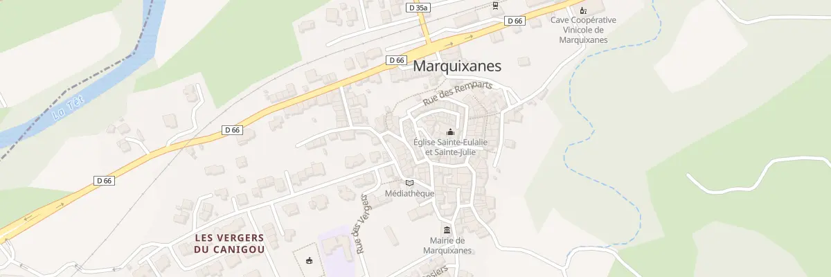 Plan du 169 Rue du Centre à Marquixanes