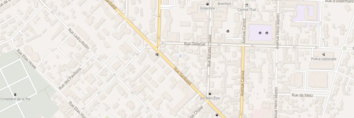 Plan du 83B Rue Garibaldi à Saint-Maur-des-Fossés