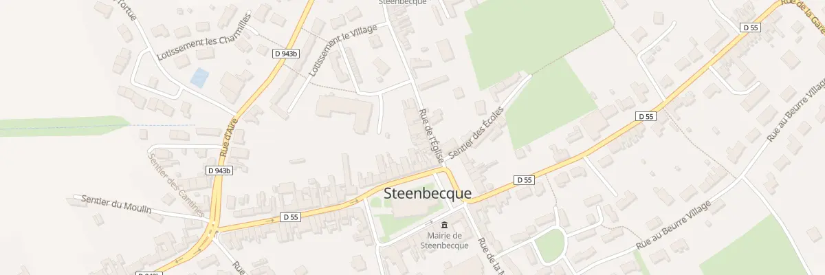 Plan du 3 Rue de l’Eglise à Steenbecque