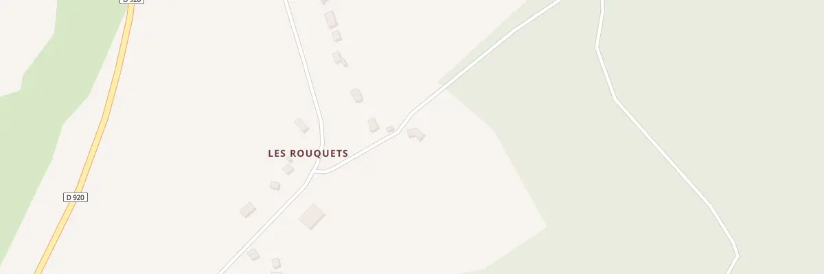 Plan du 23 Les Rouquets à Prunet