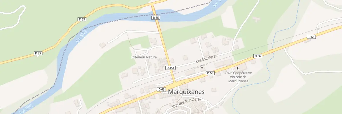 Plan du 4 Rte d’Eus à Marquixanes