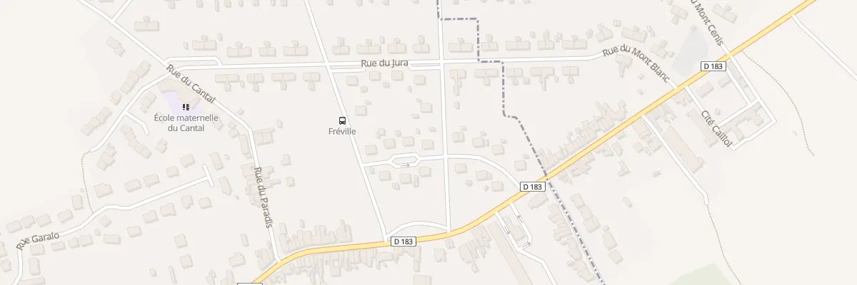 Plan du 10 Rue des Vosges à Auchel