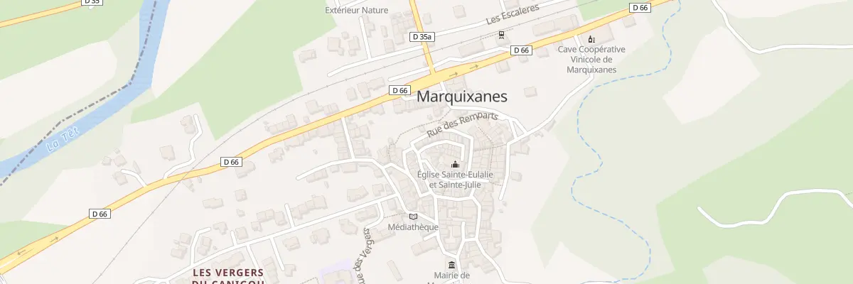 Plan du 105 Rue du Fort à Marquixanes