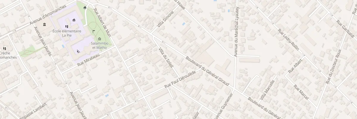 Plan du 130 Bd du Général Giraud à Saint-Maur-des-Fossés