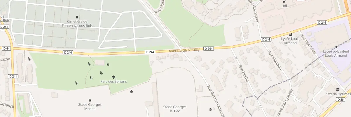 Plan du 36 Av de Neuilly à Fontenay-sous-Bois