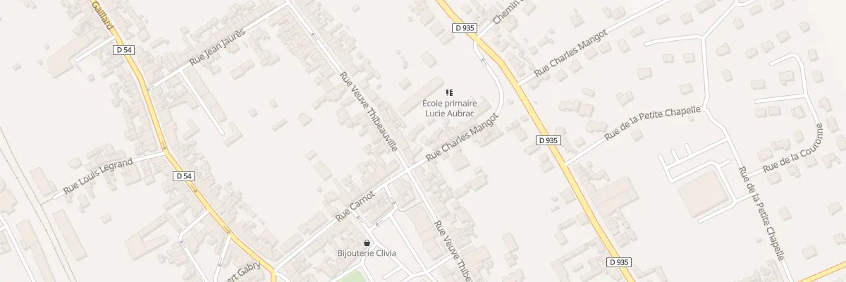 Plan du 84 Rue Veuve Thibauville à Moreuil