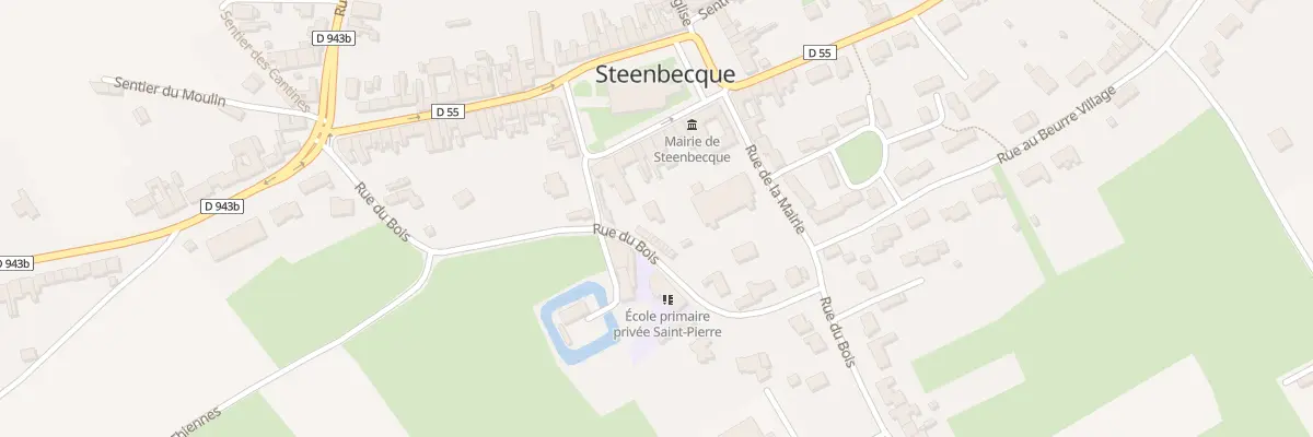 Plan du 255 Rue du Bois à Steenbecque