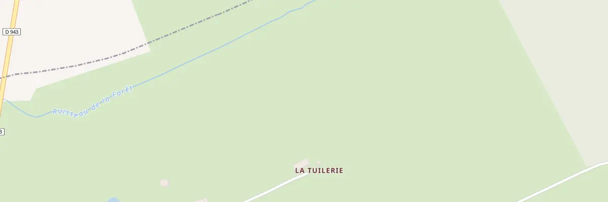 Plan du 18 Rte de la Foret à Courçais