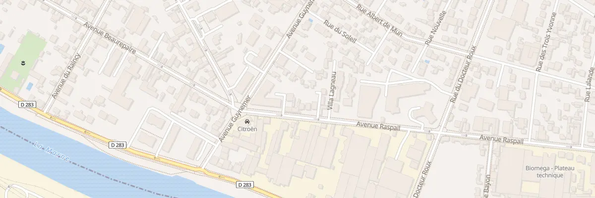 Plan du 5 Av Raspail à Saint-Maur-des-Fossés