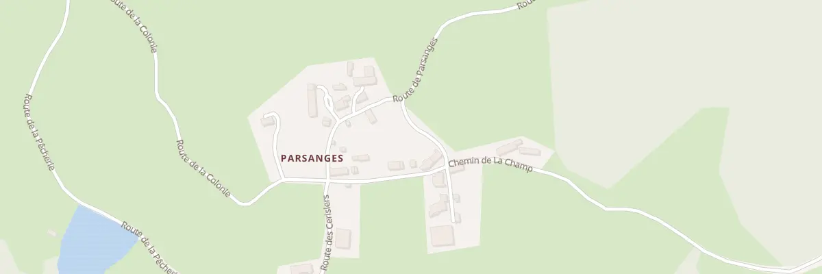 Plan du 5085 Parsanges à La Celle