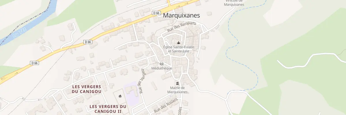 Plan du 127 Rue du Centre à Marquixanes