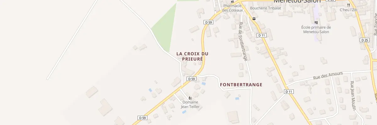 Plan du 4 Che du Prieuré à Menetou-Salon