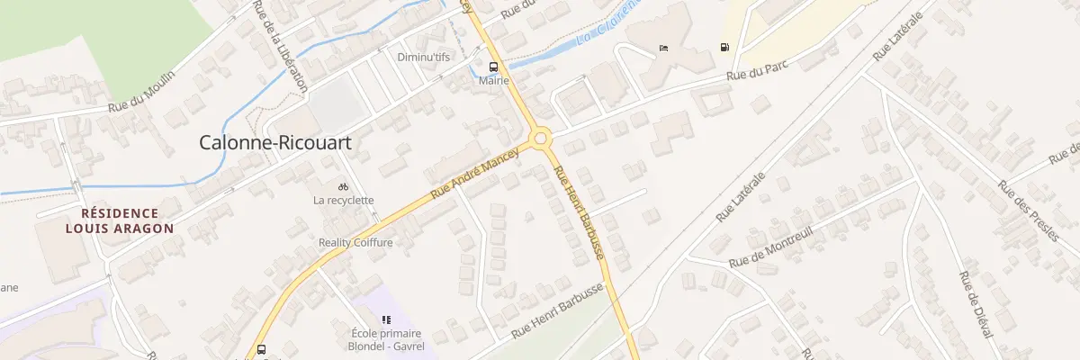Plan du 4 Rue de Katowice à Calonne-Ricouart