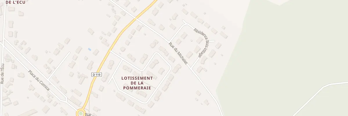 Plan du 26 Res de la Pommeraie à Ouzouer-sur-Loire