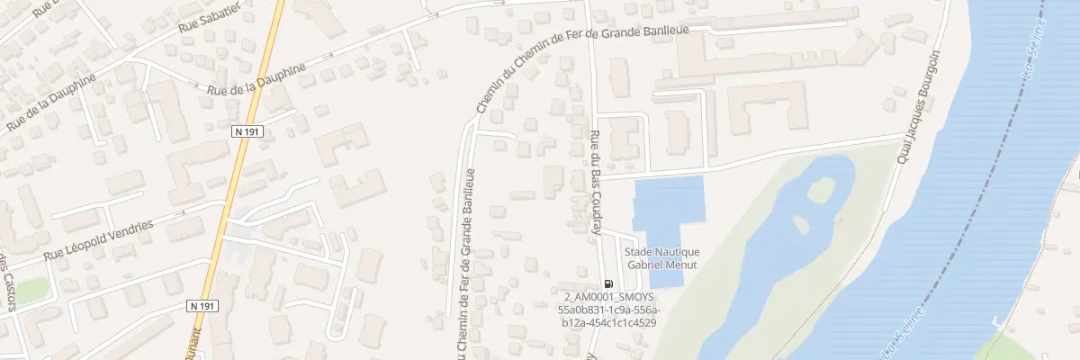 Plan du 30 Rue du Bas Coudray à Corbeil-Essonnes