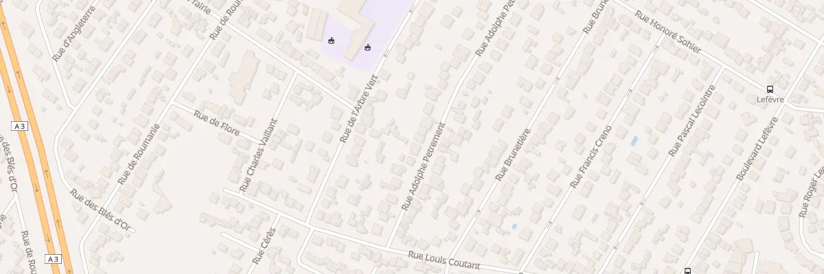 Plan du 19 Rue Adolphe Pétrement à Aulnay-sous-Bois