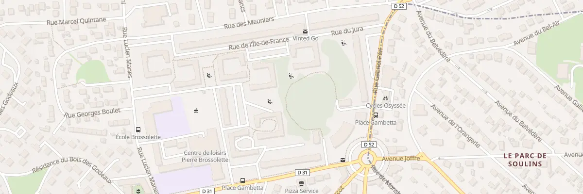 Plan du 6 Sq d’Anjou à Yerres