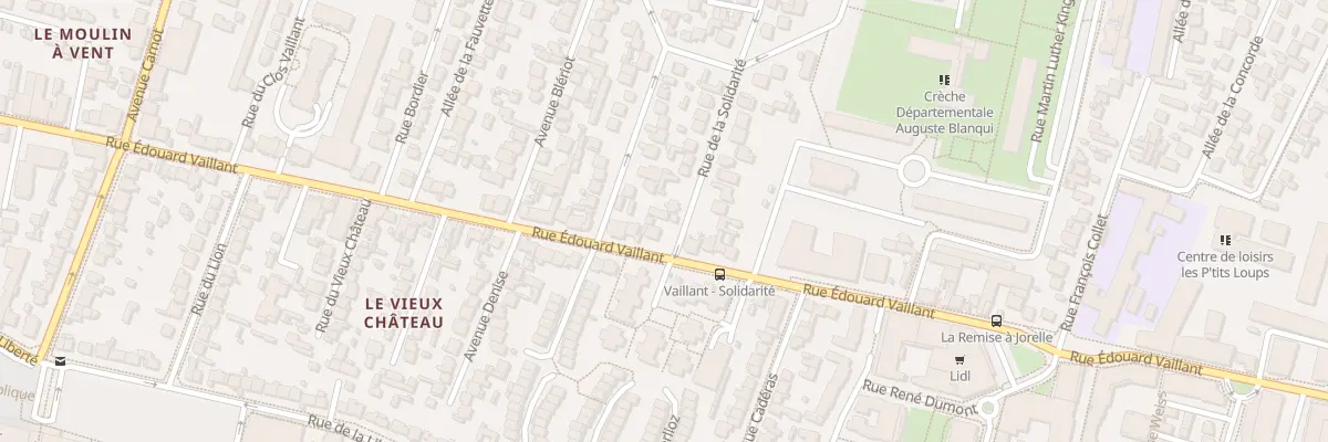 Plan du 58 Rue de la Solidarité à Bondy