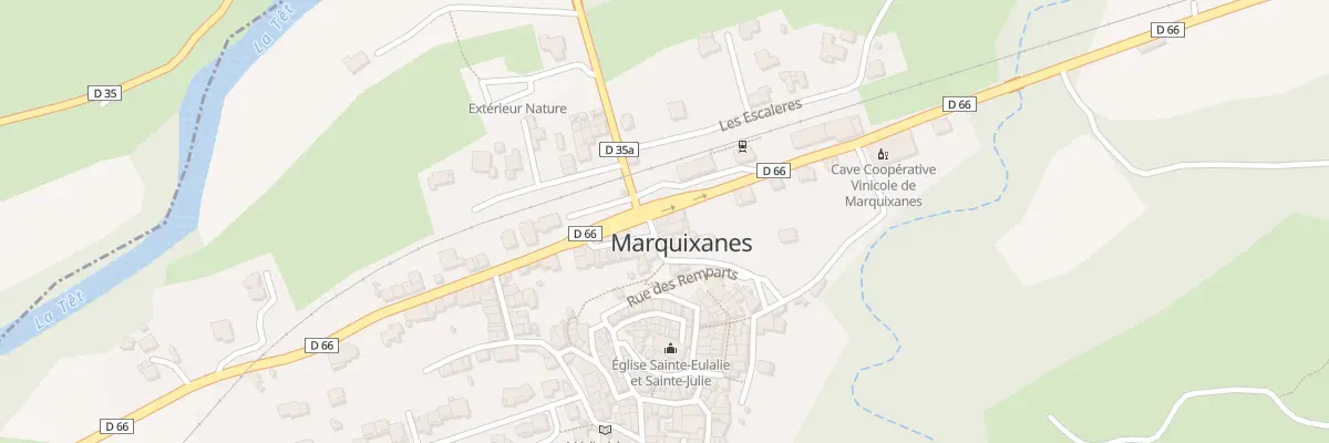 Plan du 2 Av Roger Roquefort à Marquixanes