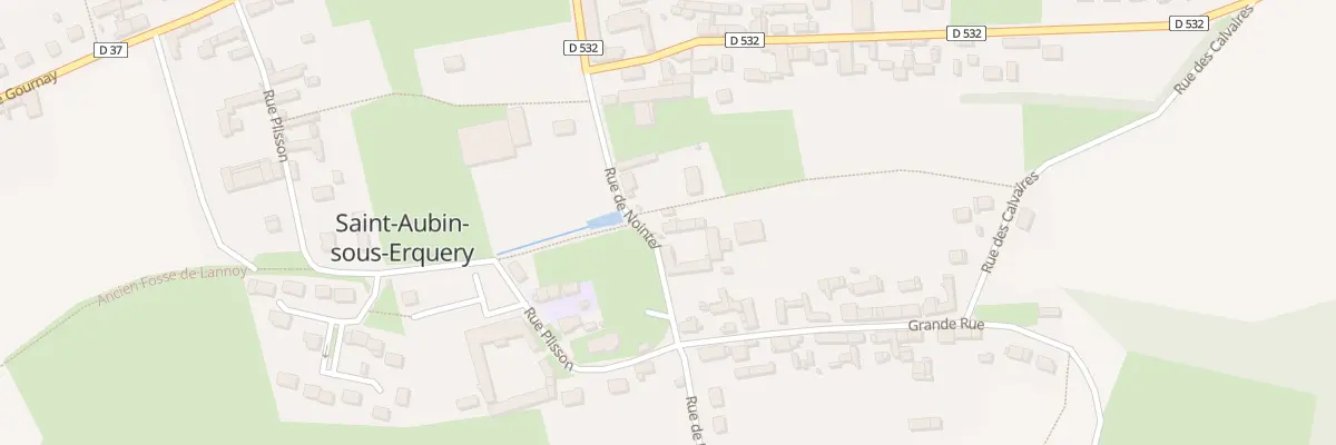Plan du 6 Rue de Nointel à Saint-Aubin-sous-Erquery