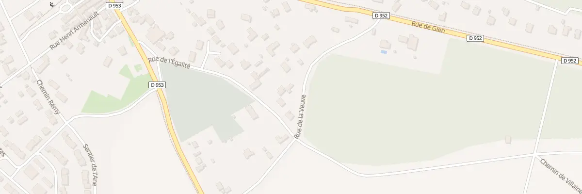 Plan du 219 Rue de l’Egalité à Ouzouer-sur-Loire