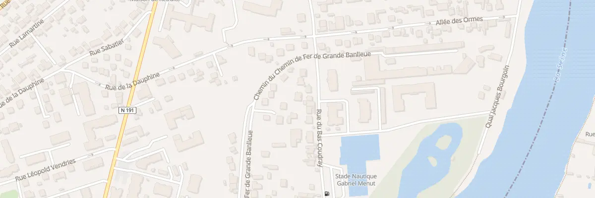 Plan du 22 Rue du Bas Coudray à Corbeil-Essonnes