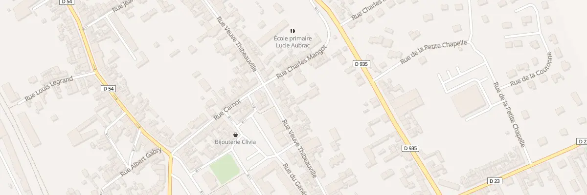 Plan du 72 Rue Veuve Thibauville à Moreuil