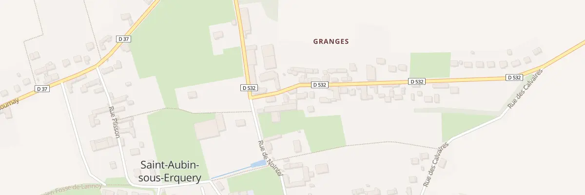 Plan du 4 Rue de Maimbeville à Saint-Aubin-sous-Erquery