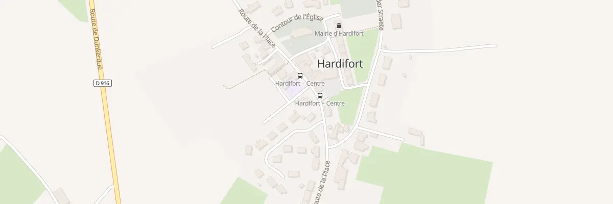 Plan du 613 Rte de la Place à Hardifort