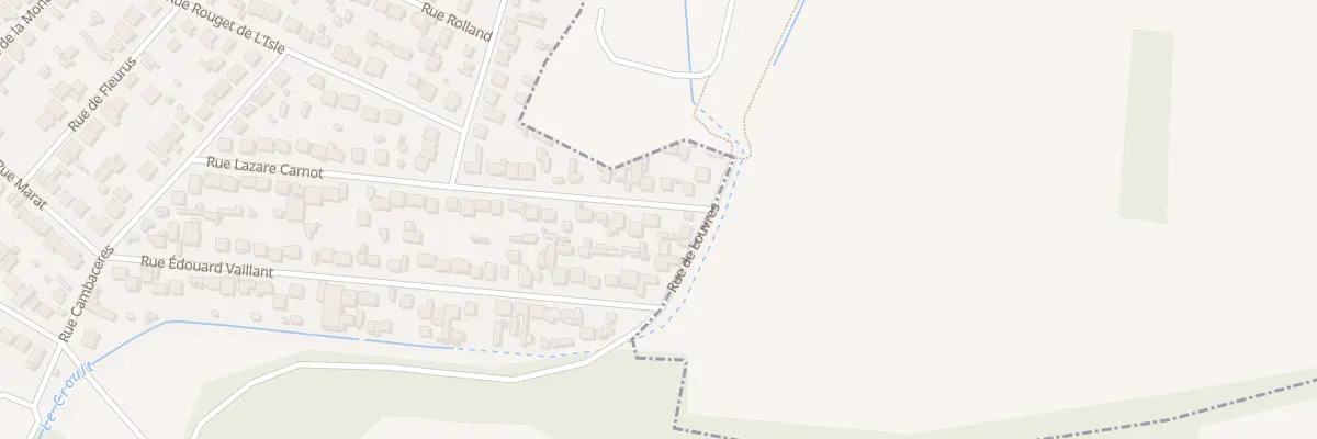 Plan du 56 Rue Lazare Carnot à Goussainville