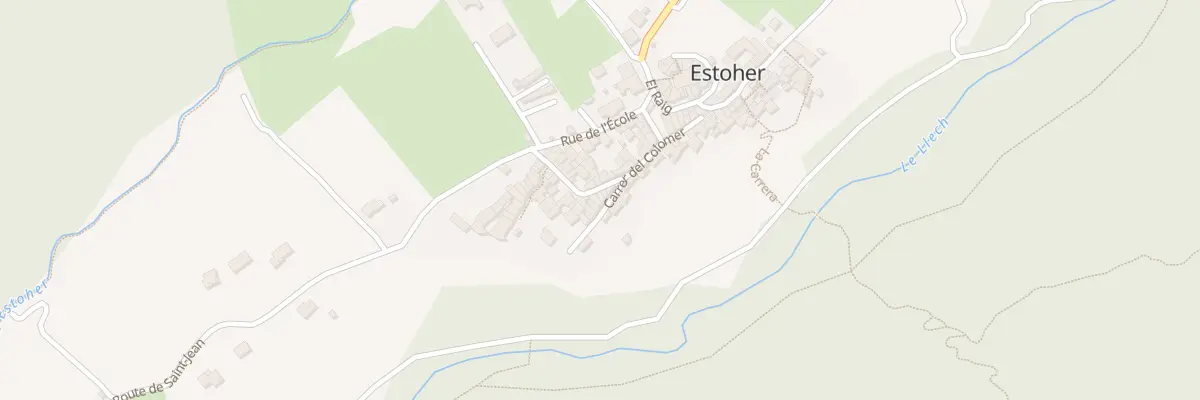 Plan du 9998 Cae Del Colomer à Estoher