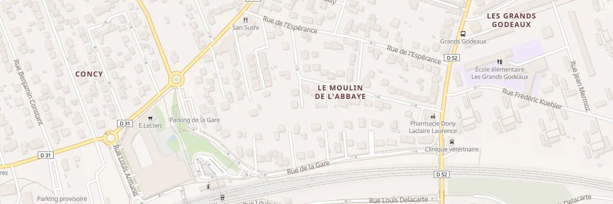 Plan du 2 Rue du Maréchal Foch à Yerres