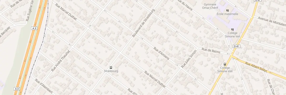 Plan du 31 Rue d’Amiens à Aulnay-sous-Bois