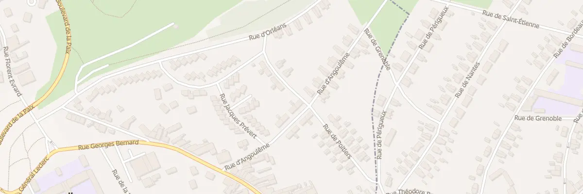 Plan du 20 Rue d’Angoulême à Auchel